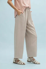 Soft-Touch Seam Detail Pants
