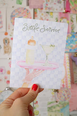 Bottle Service Card