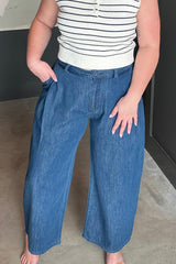 Indigo Denim Trousers