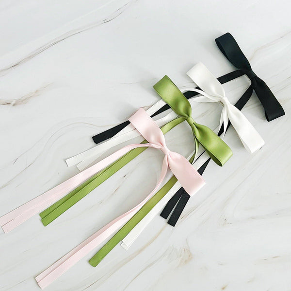 Ballerina Slim Bow Hair Clip