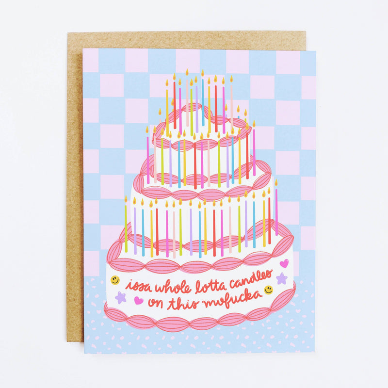 Whole Lotta Candles Birthday Card