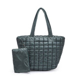 Breakaway - Quilted Puffer Nylon Tote