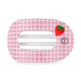 TELETIES Round Flat Hair Clip Medium