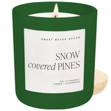 Snow Covered Pines 15 oz Soy Candle