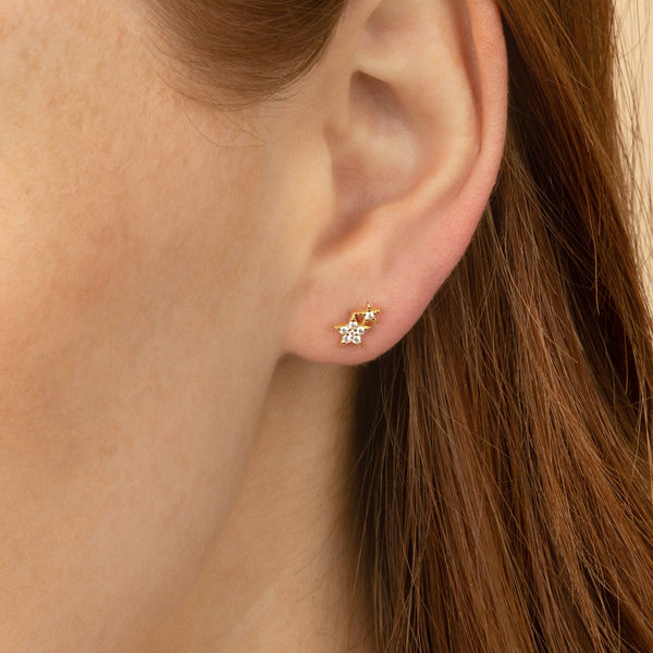 Aria Studs: Gold