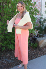 Tube Strapless Flare Jumpsuit