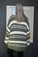 Stella striped Sweater Dress