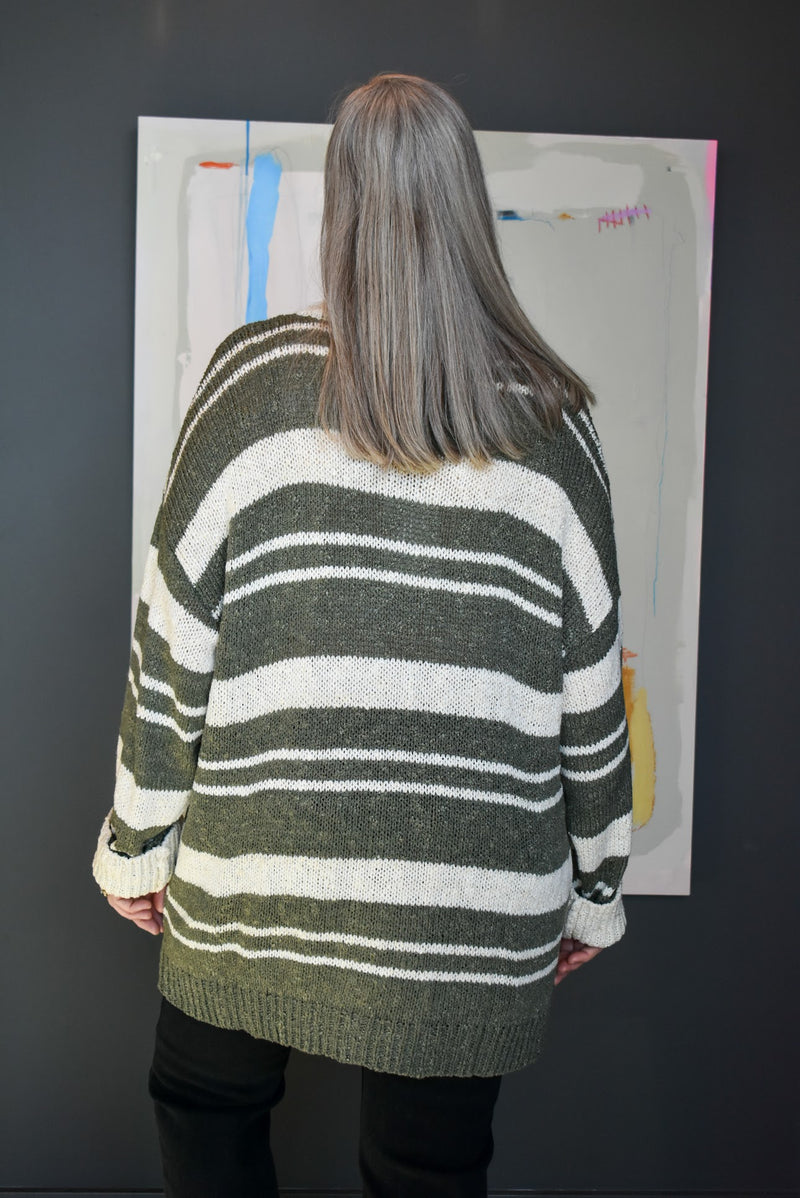 Stella striped Sweater Dress