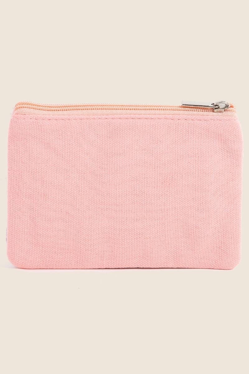 You Got This Beaded Coin Pouch