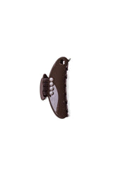 Kaxi Chocolate Brown With Pearl Acetate Claw