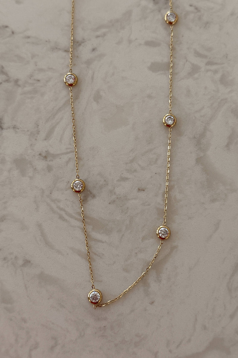 Dainty Diamond Necklace