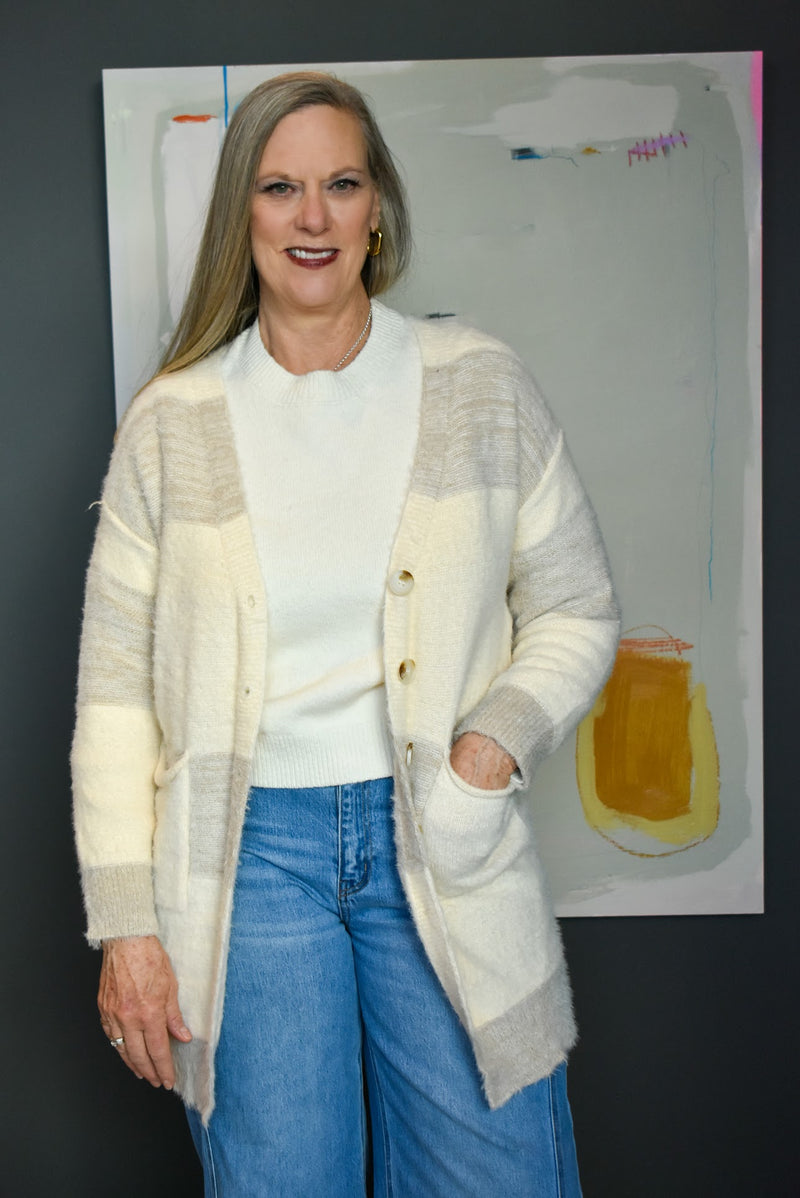 Tori Brushed Cardigan