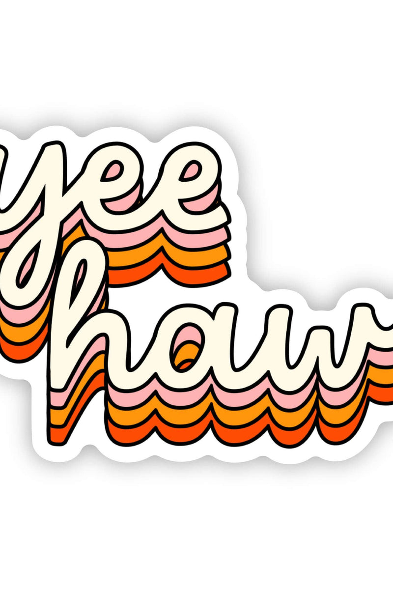 Yeehaw Sticker