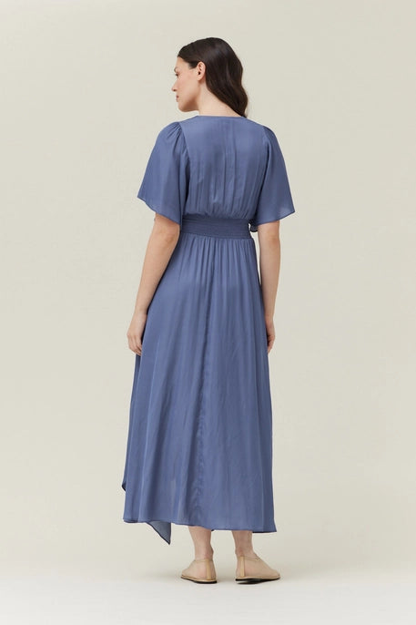 Unbalanced Skirt Maxi Dress