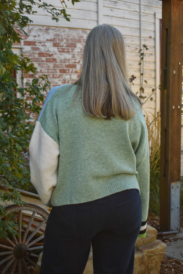 Veena Colorblock Sweater