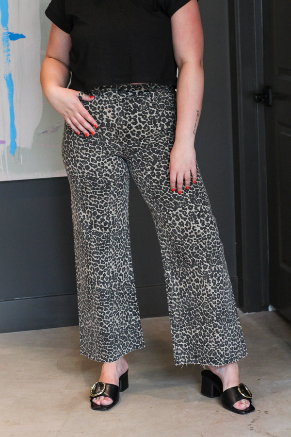 Stella Leopard Print Pants