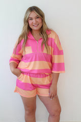 Stripe Seam Shorts