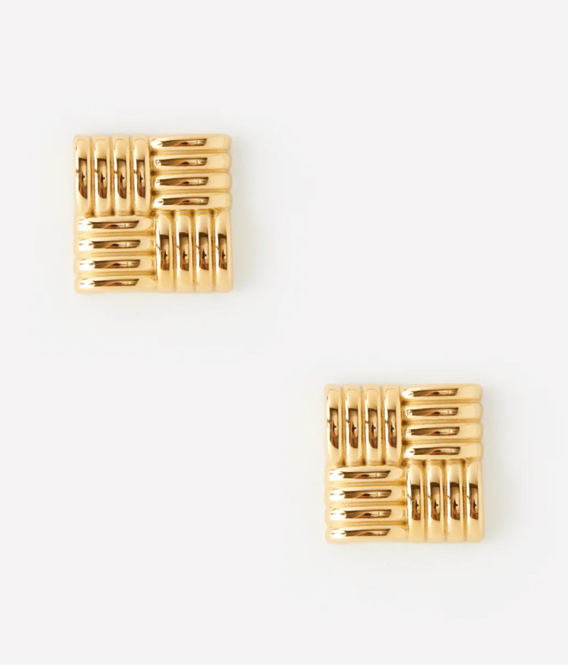 8 Other Reasons Square Stud Earrings