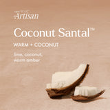 Capri Blue Coconut Santal Caffè Capri Petite Candle