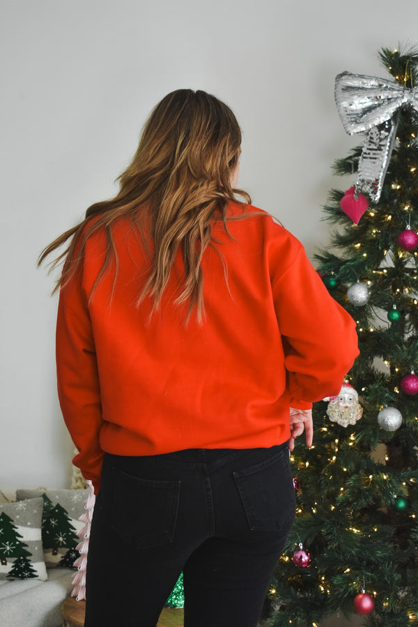 Merry Bow Christmas Sweatshirt