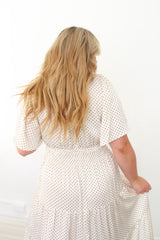 Polka Dot Printed Dress