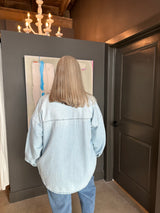 RISEN Oversized Denim Shirt