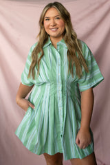 Lorine Mini Shirt Dress