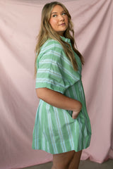 Lorine Mini Shirt Dress