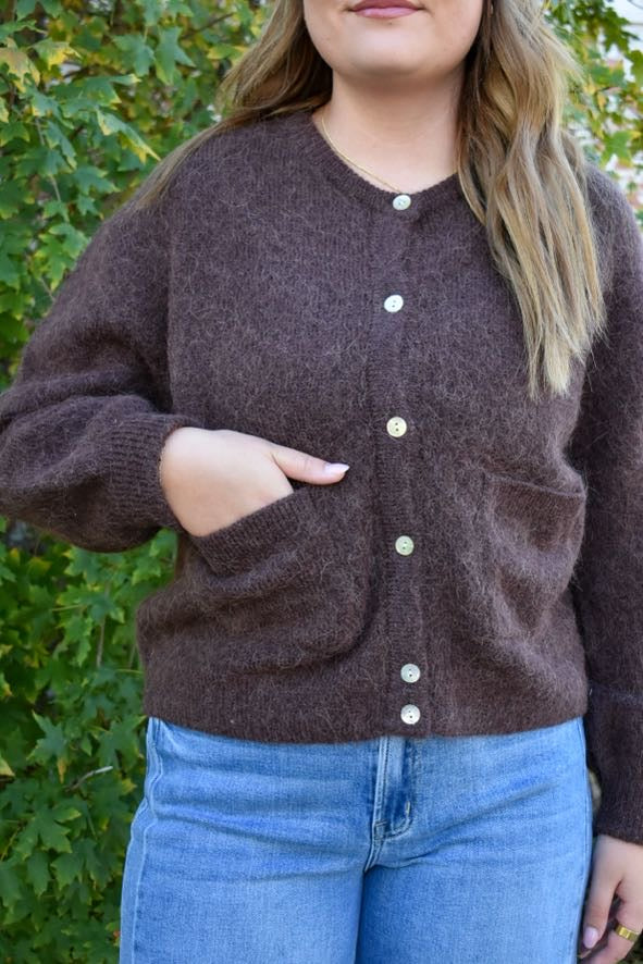 Amélie Alpaca Cardigan
