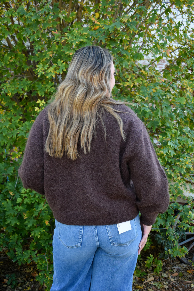 Amélie Alpaca Cardigan