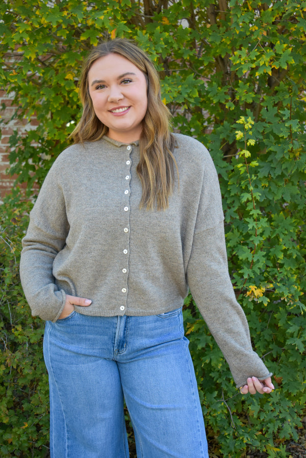 Mocha Piper Cardigan
