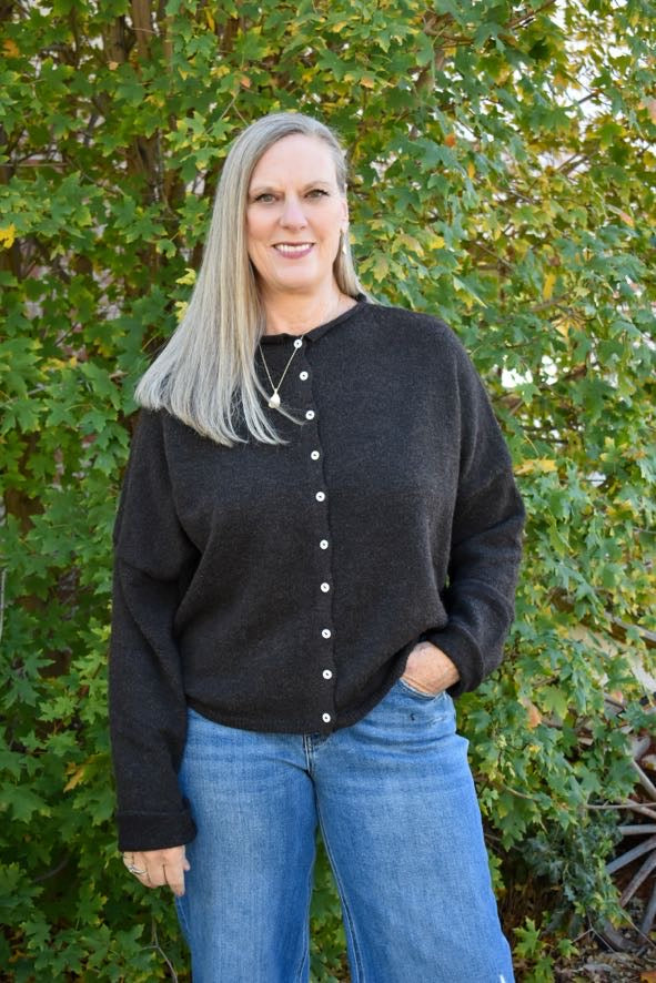 Chocolate Piper Cardigan