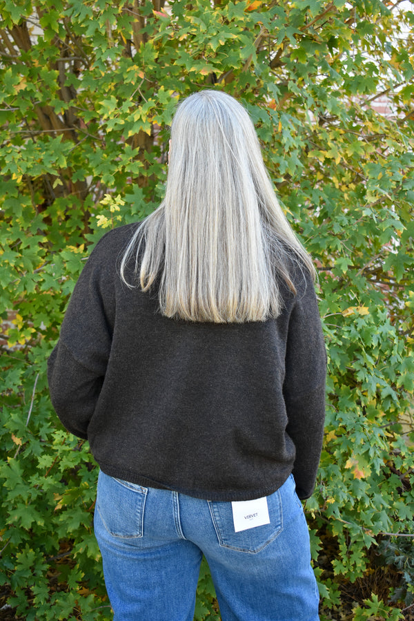 Chocolate Piper Cardigan