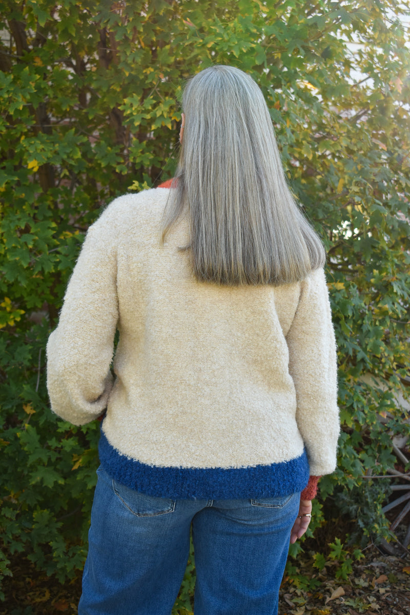 Cyclamen Cream Cardigan