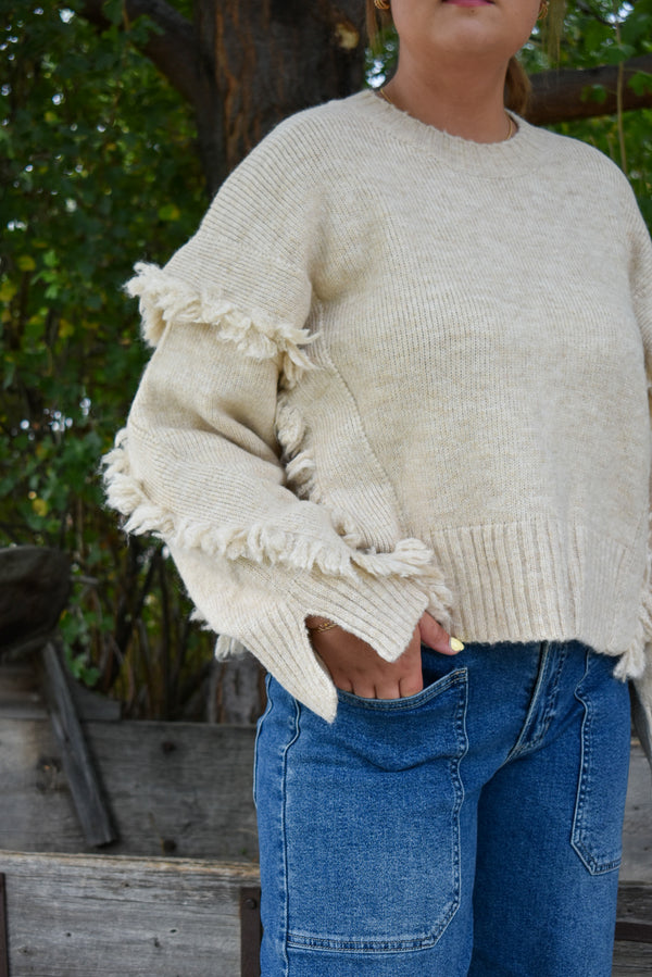 Dutton Fringe Sweater