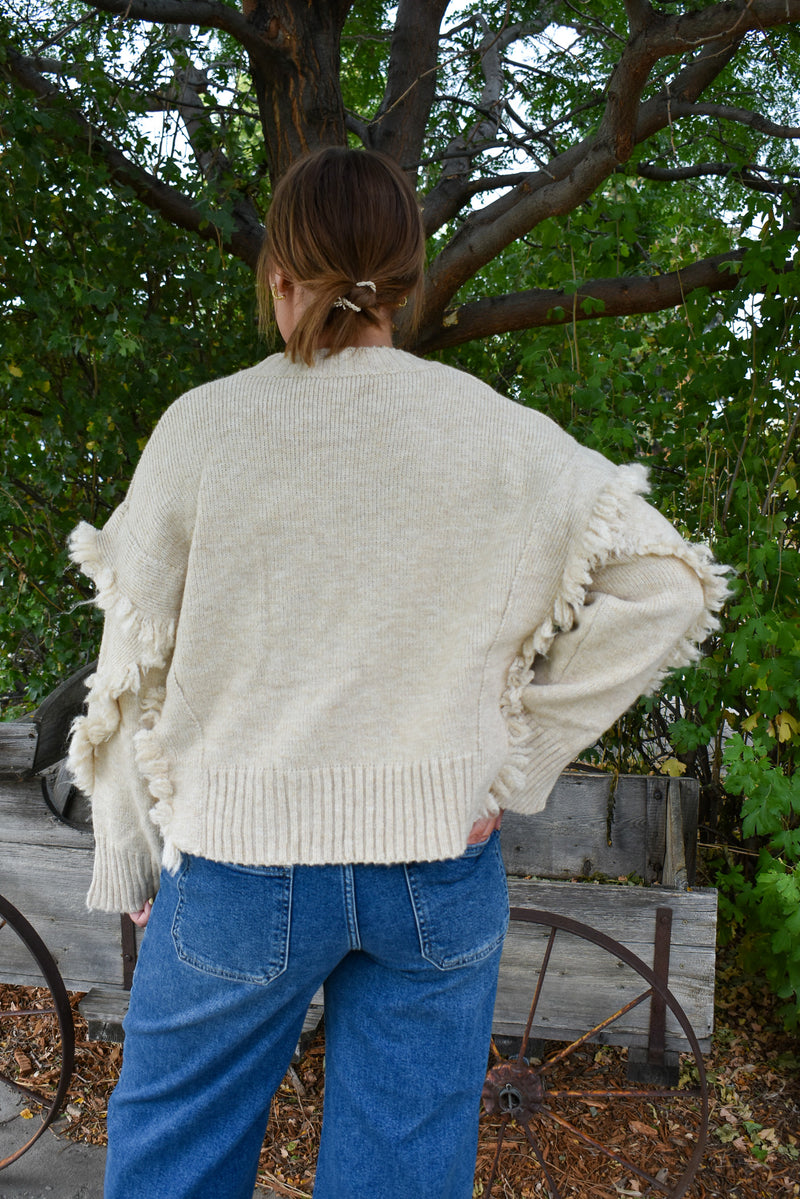 Dutton Fringe Sweater