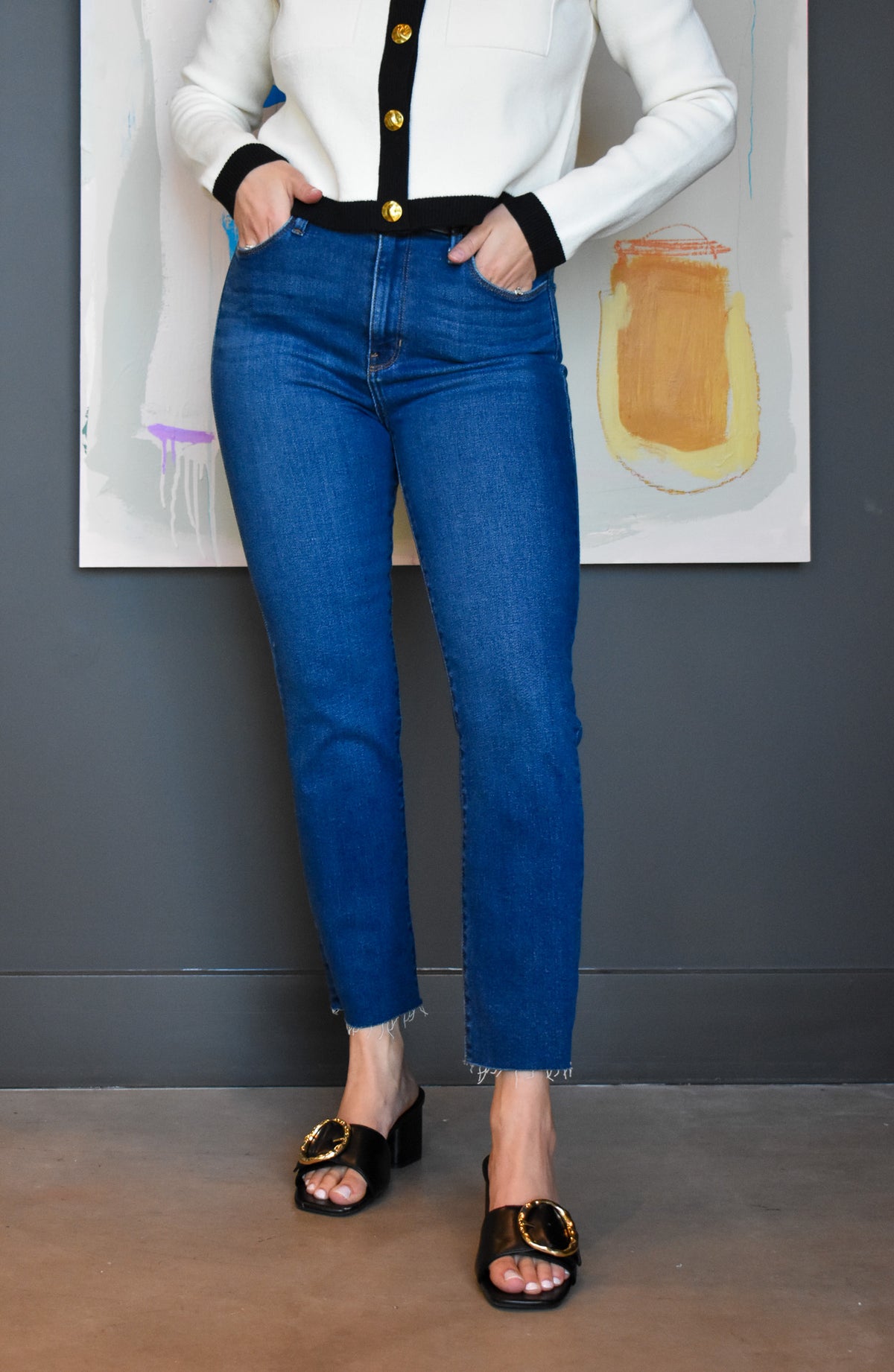 「かわいい～！」 Just Black HEYDAY – Denim ワンピース