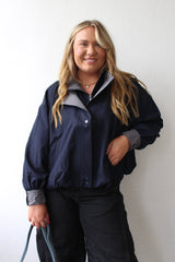 GREYLIN Livia Oversized Soft Denim Style Jacket