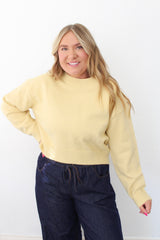 Seam Detail Round Neck Sweater
