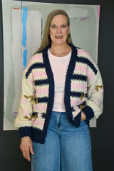 Dahlia Pink Cardigan