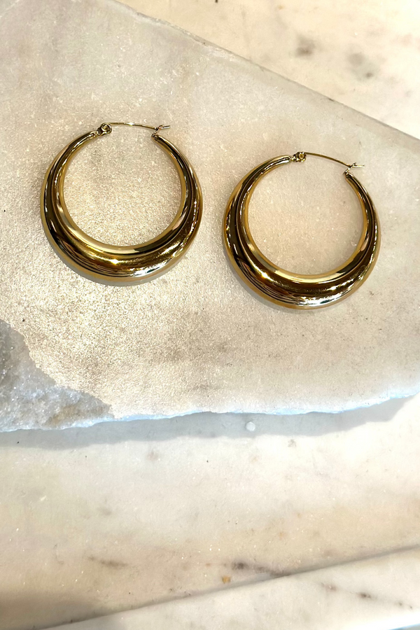 Galene Large Hoop Earring