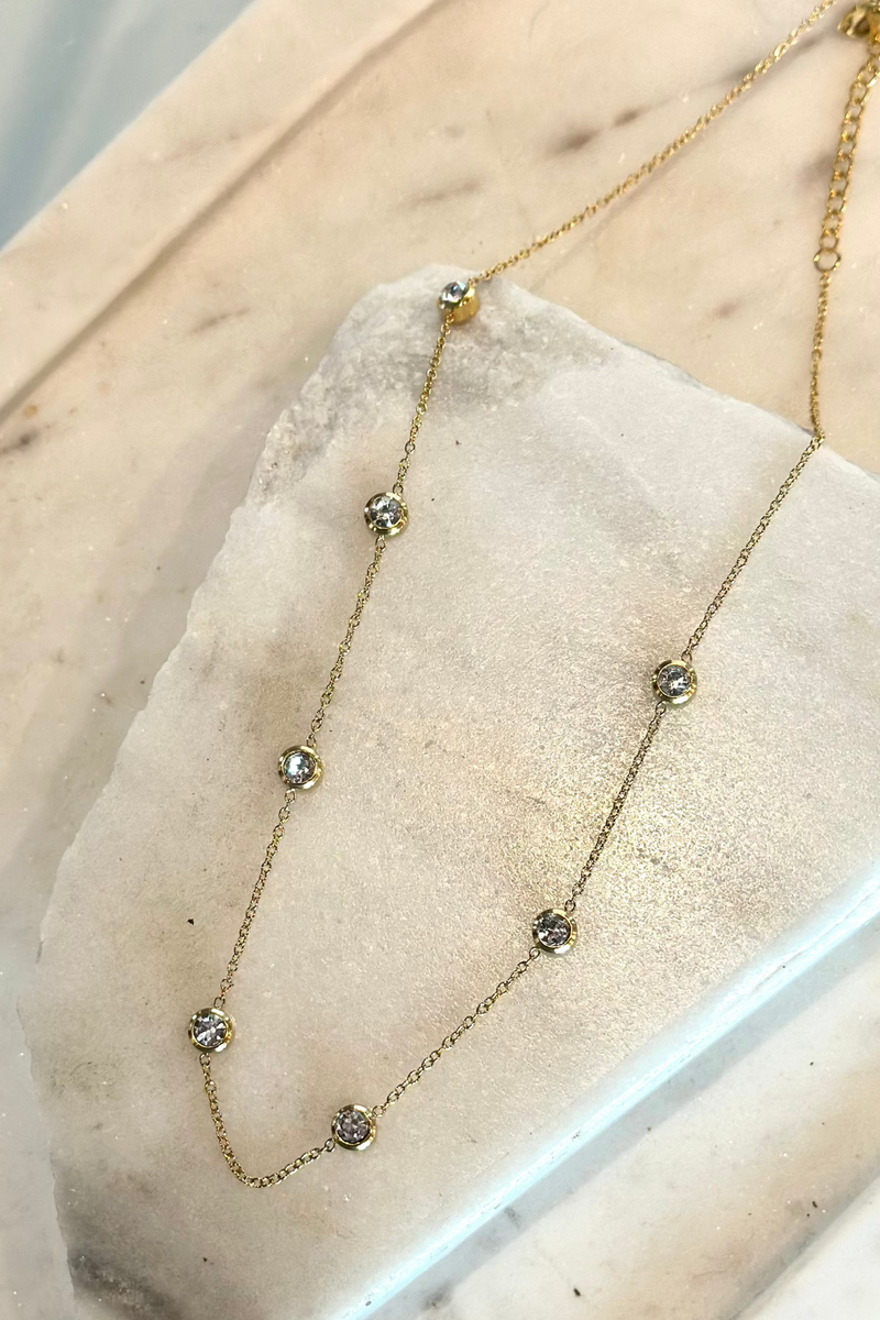 Dainty Diamond Necklace