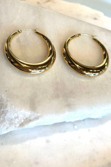 Galene Large Hoop Earring