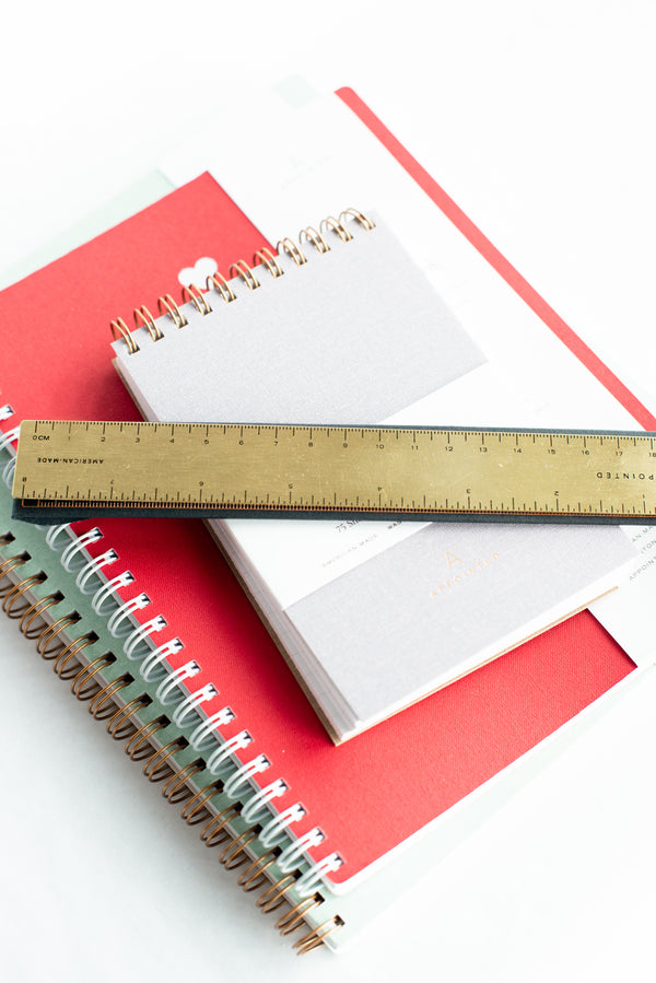 Brass Pocket Ruler