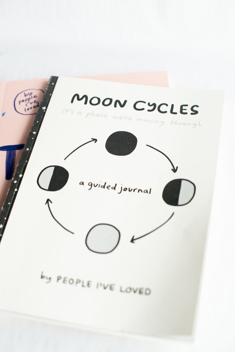 Moon Cycles Guided Journal