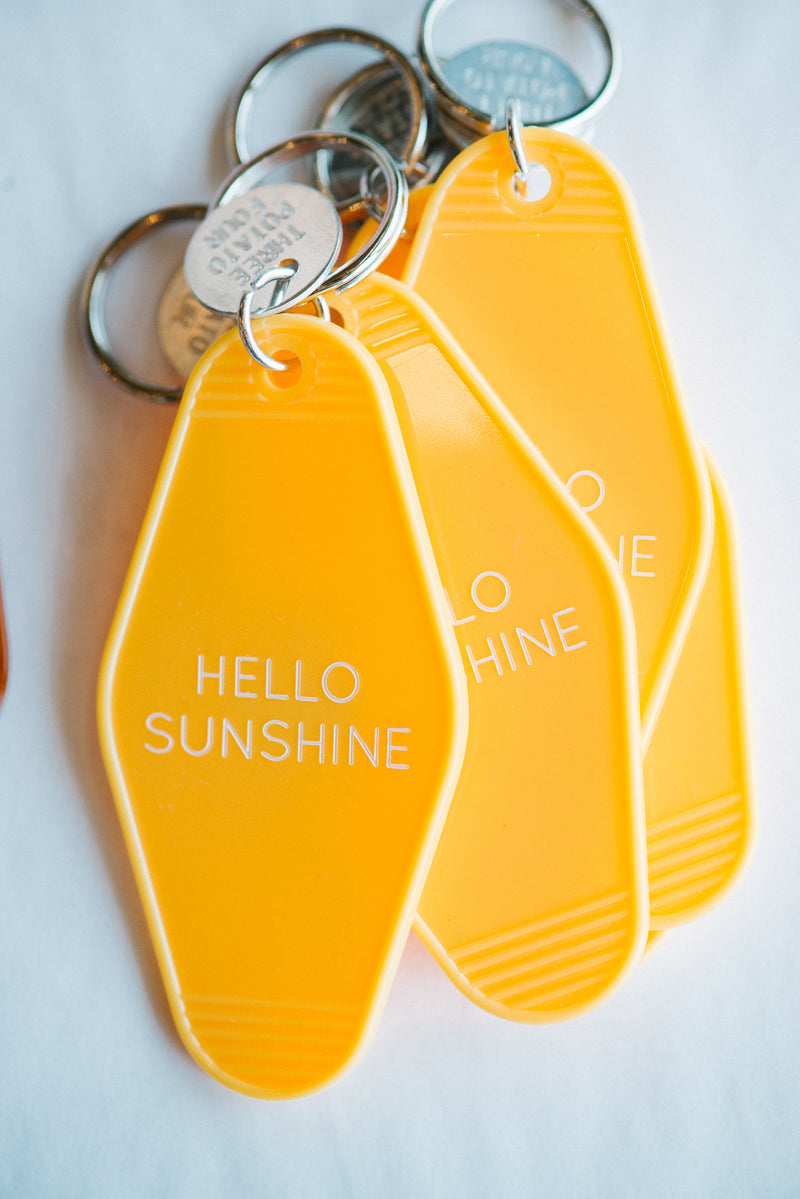 Key Tag - Hello Sunshine