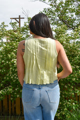 Aubrey Pleated Woven Top