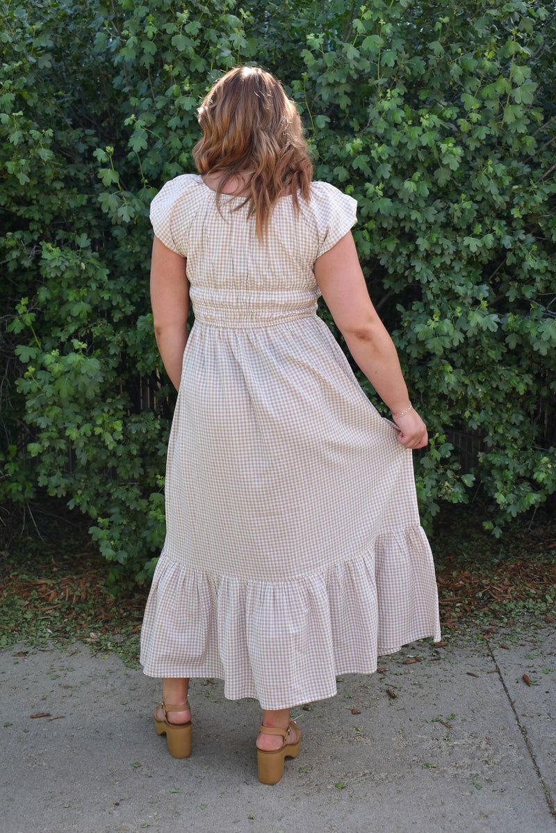 Sunise Puff Dress