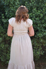 Sunise Puff Dress