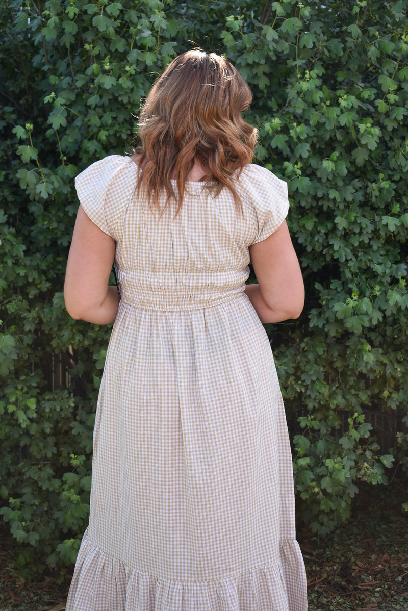 Sunise Puff Dress